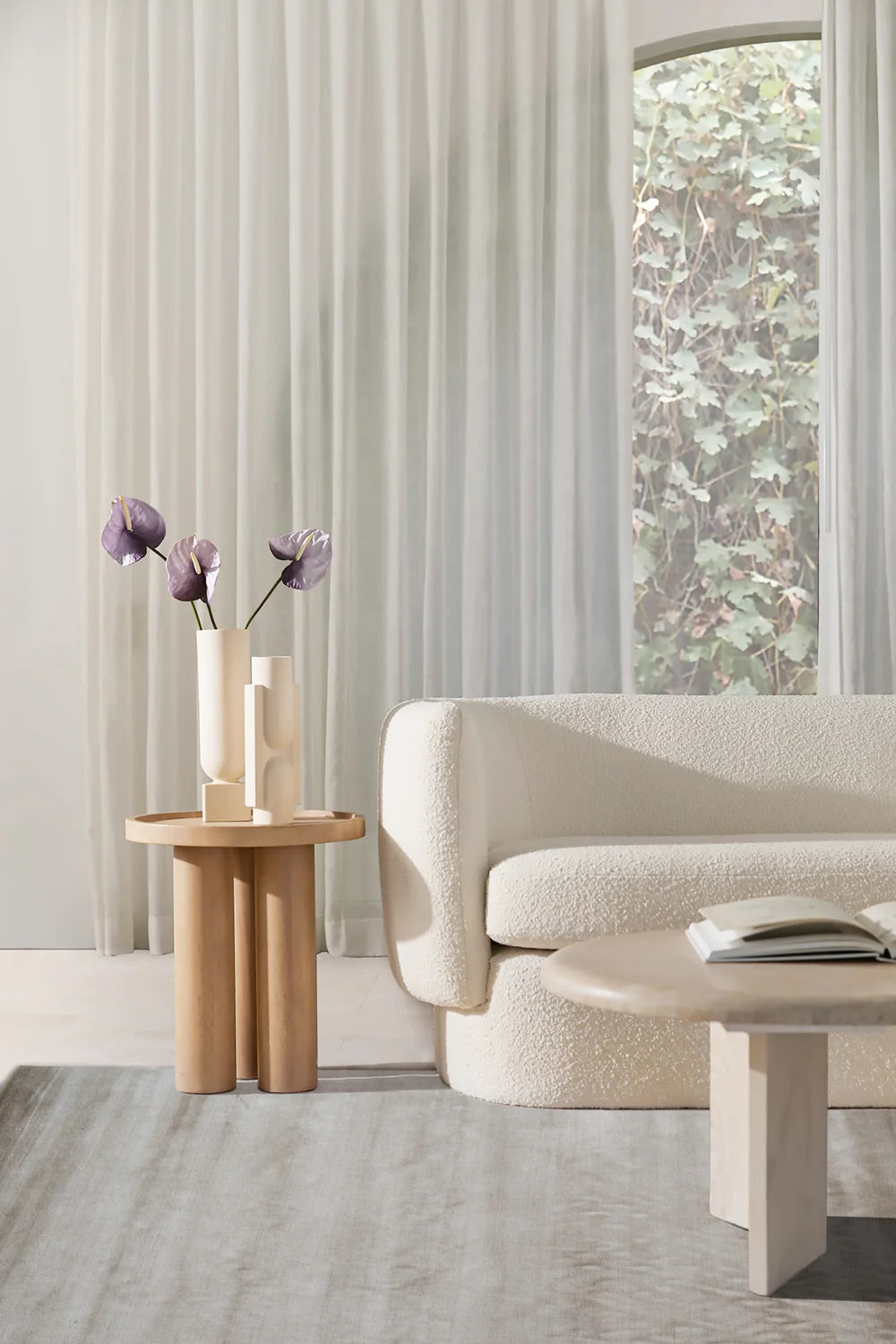 Solid - Rug - Beige