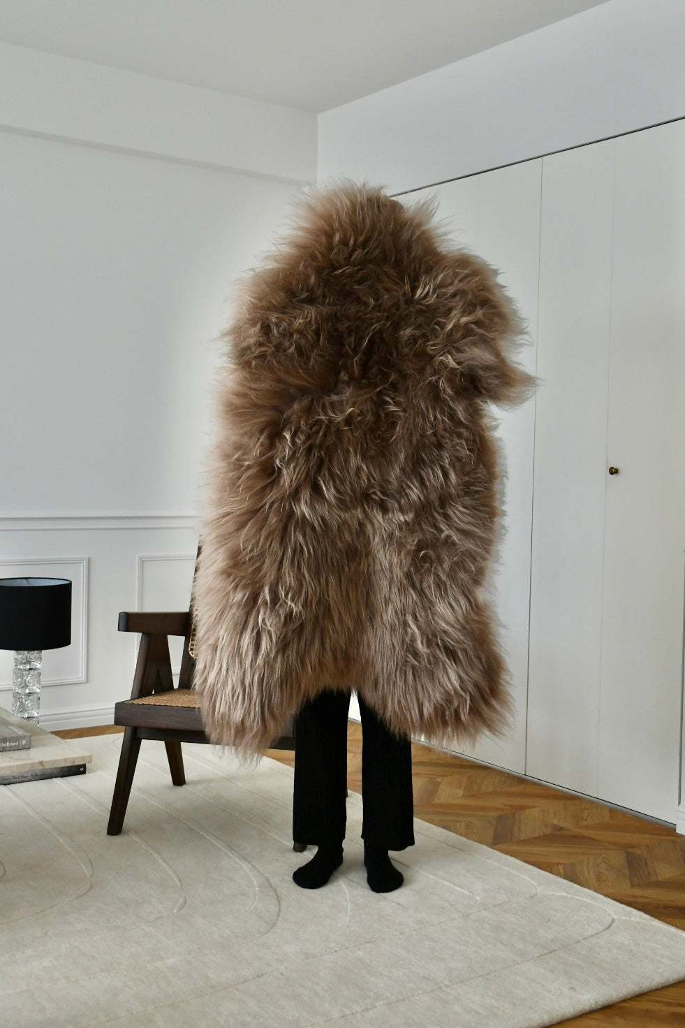 Icelandic Sheepskin - Taupe - Straight - 2