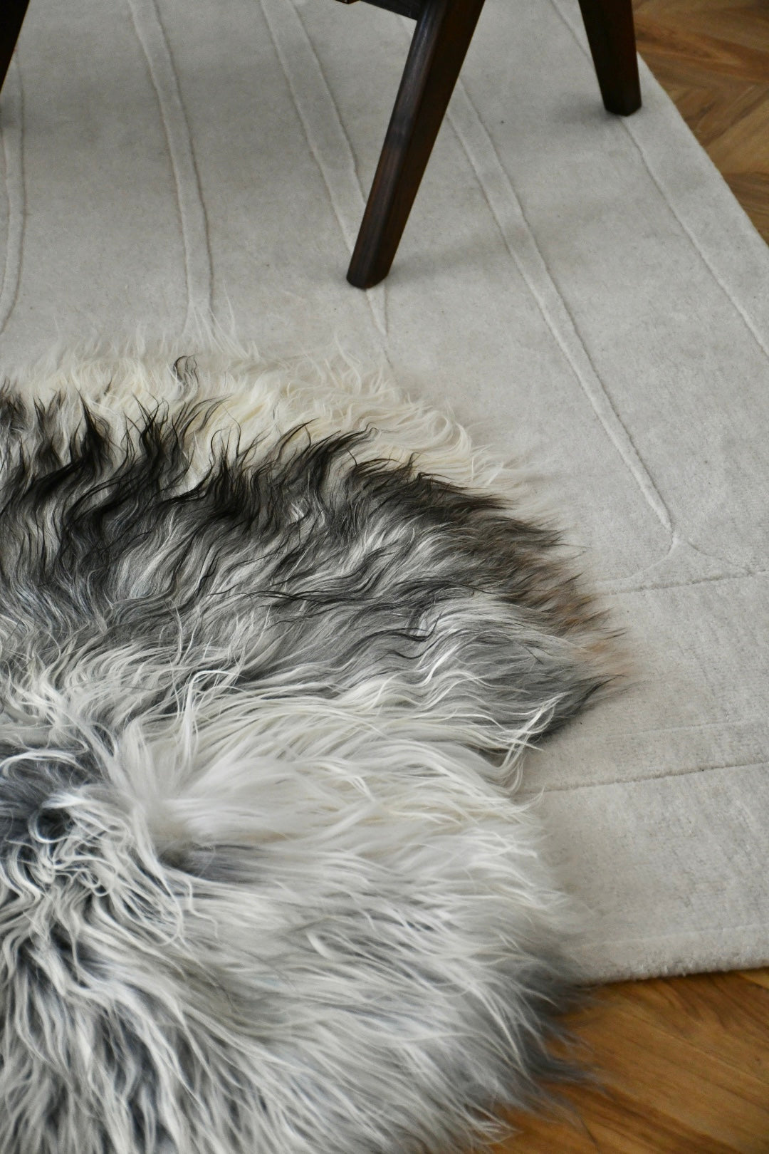 Icelandic Sheepskin - Marble - Straight - 2