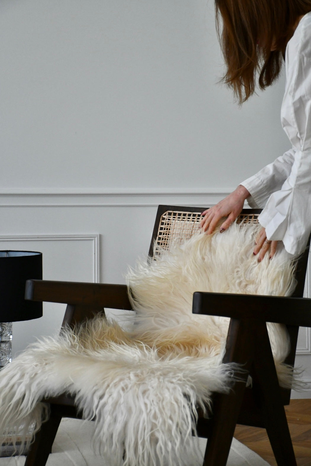 Icelandic Sheepskin - White - Curly - 1