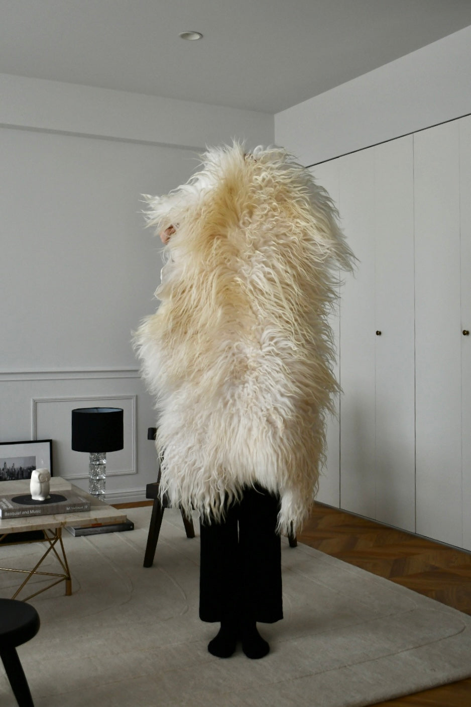 Icelandic Sheepskin - White - Curly - 1