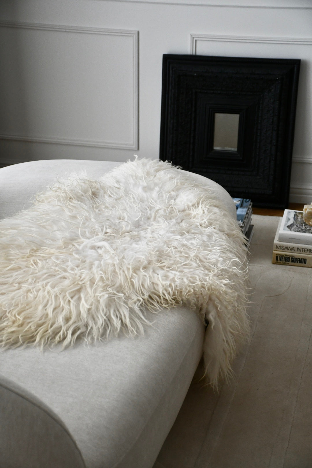 Icelandic Sheepskin - White - Curly - 2