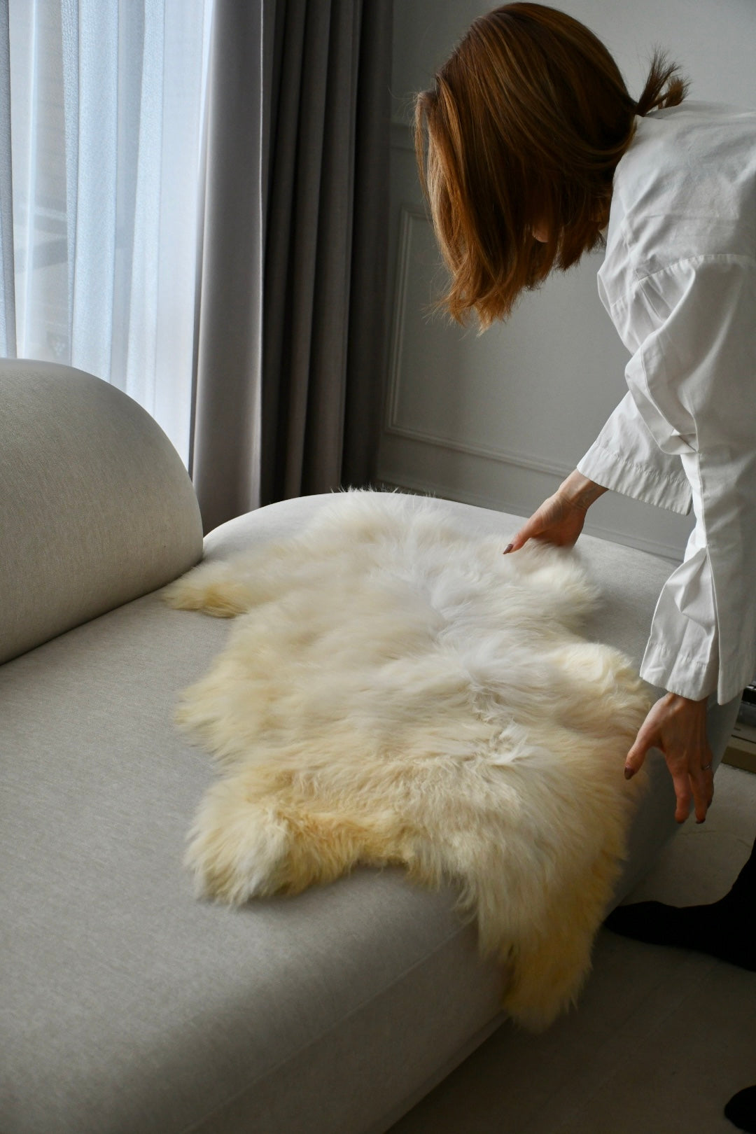 Baby Sheepskin - White - 1