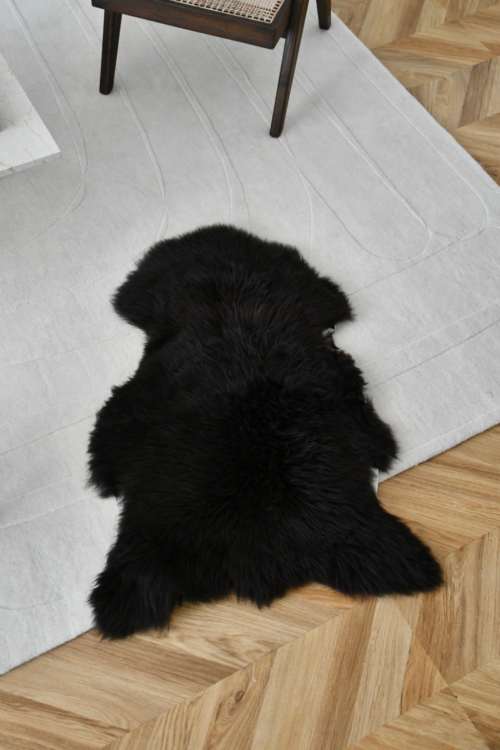 Baby Sheepskin - Melange - 1