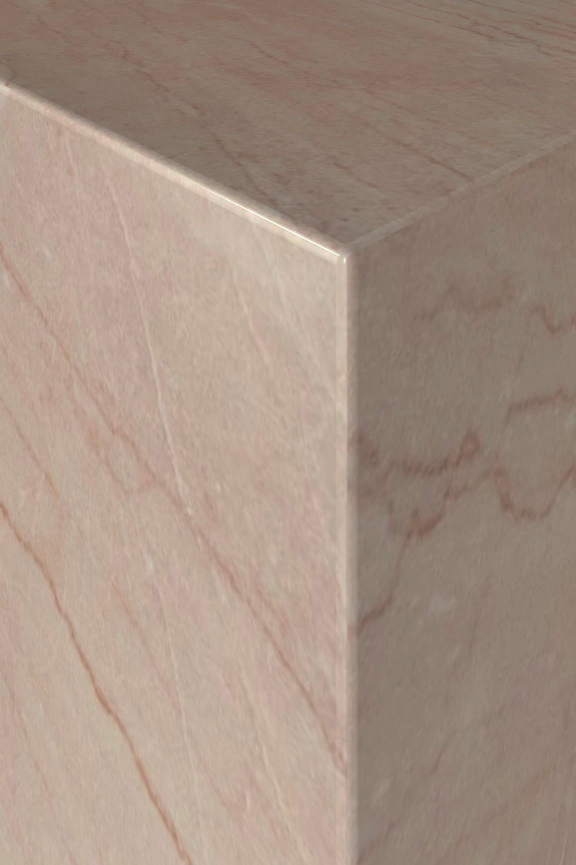 Pink Rose - Cubic Sidetable