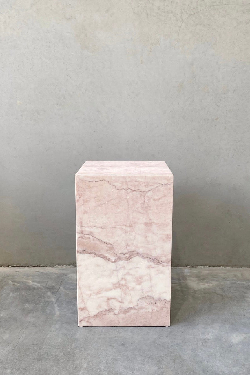 Pink Rose - Cubic Sidetable