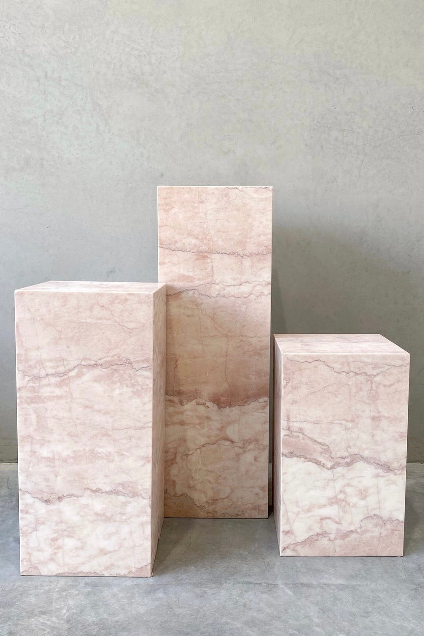 Pink Rose - Cubic Sidetable