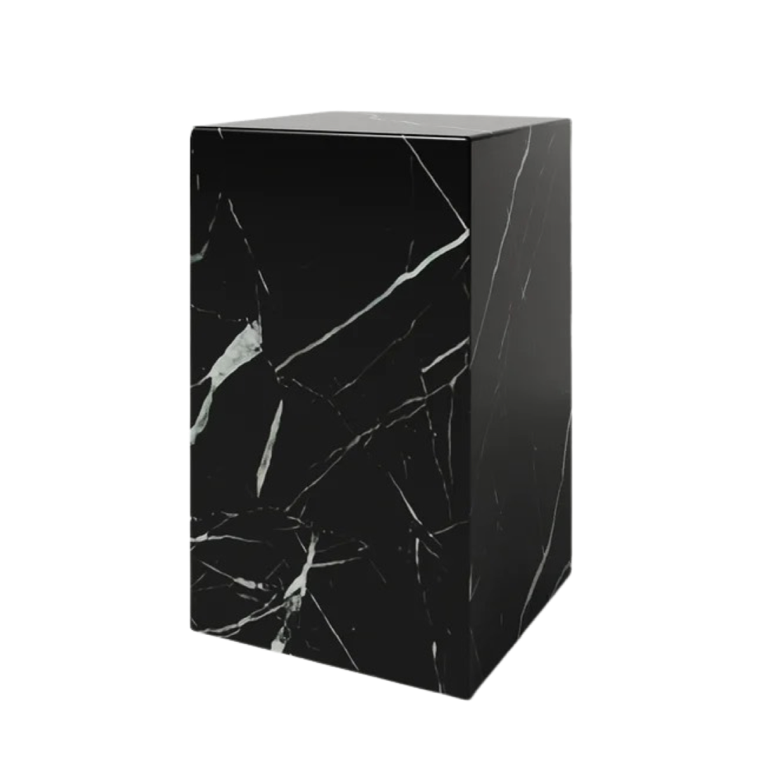 Nero Marquina - Cubic Sidetable
