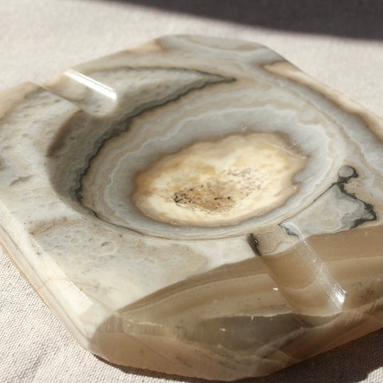 Vintage Agate Tray