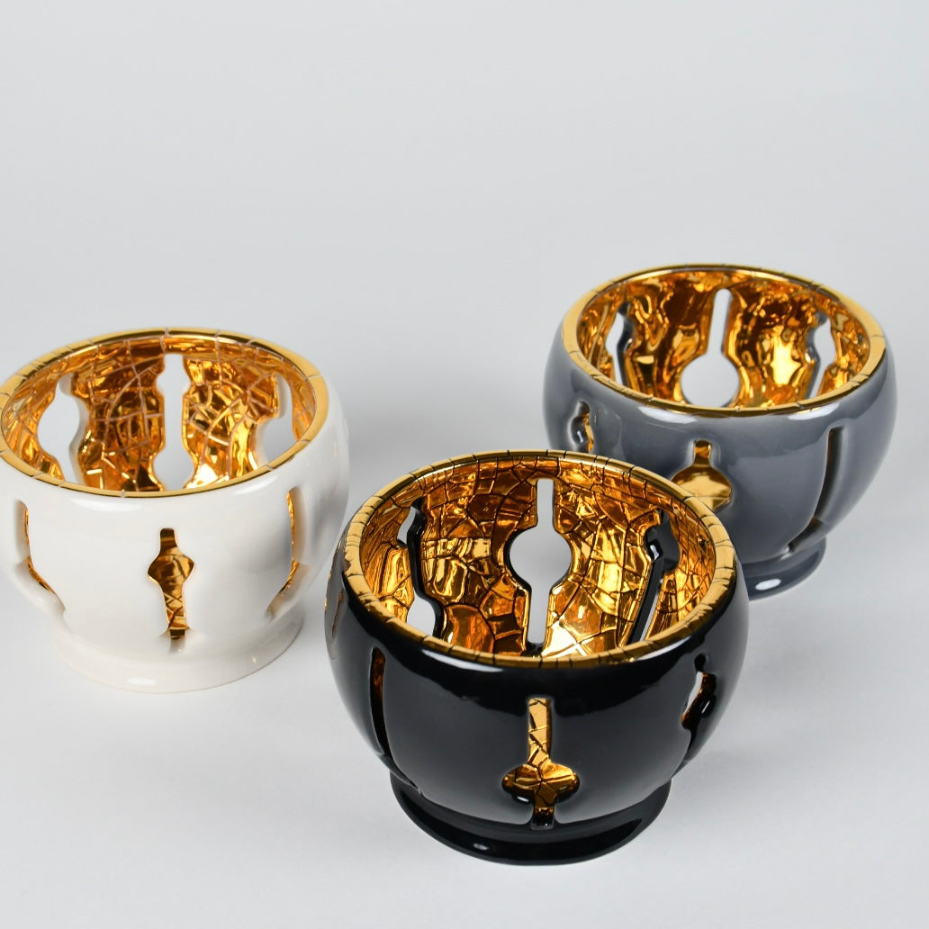 Tealight - Candle Holder - White