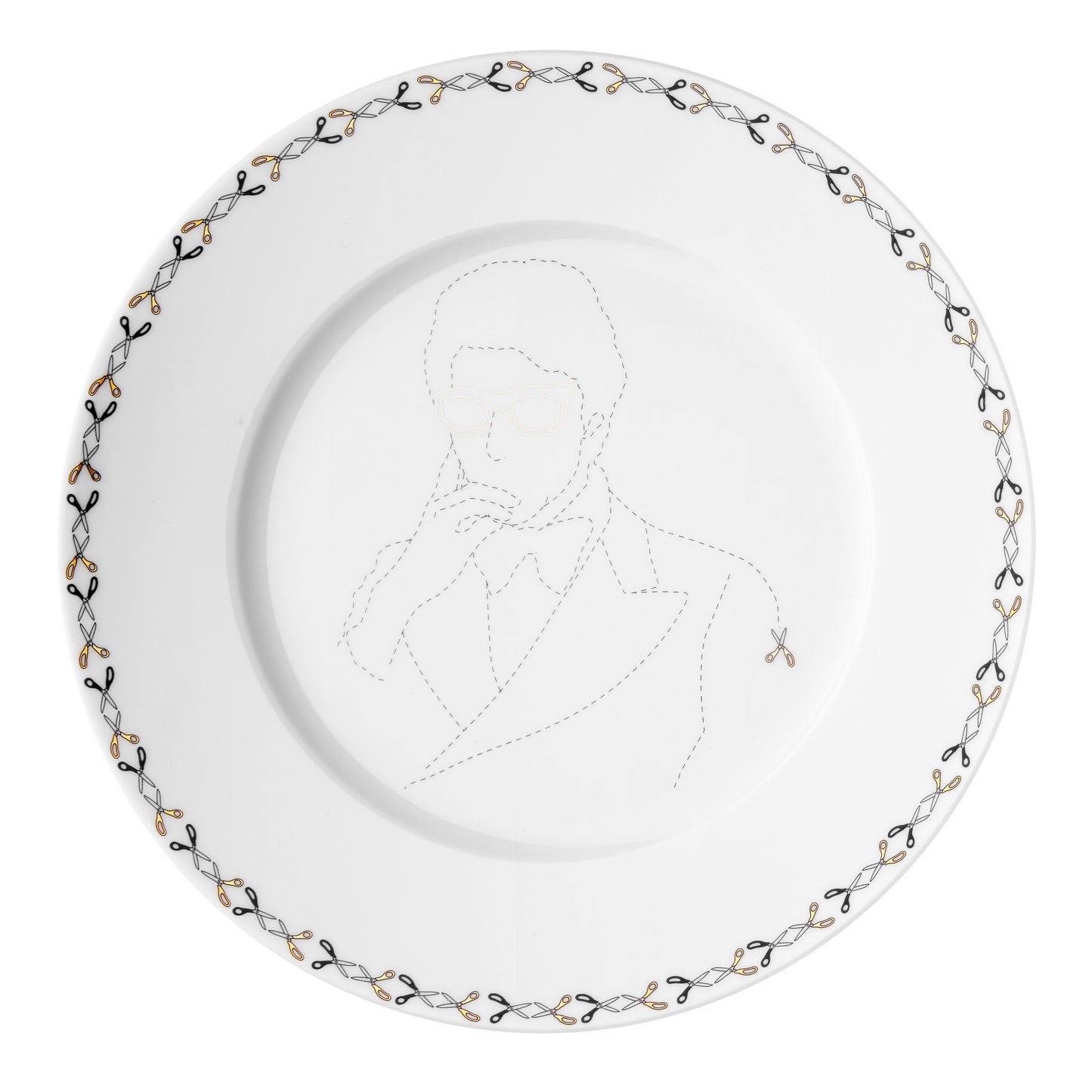 YSL - Dinner & Dessert Plates