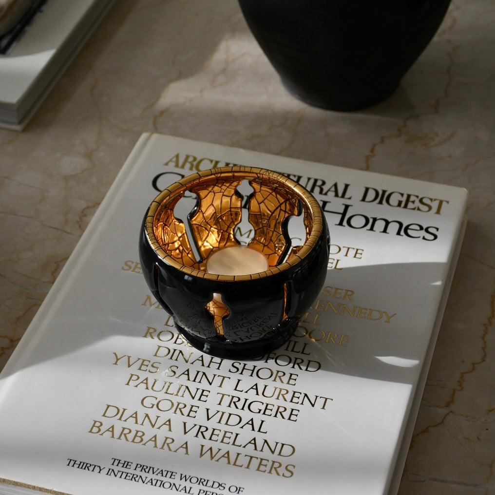 Tealight - Candle Holder - Black