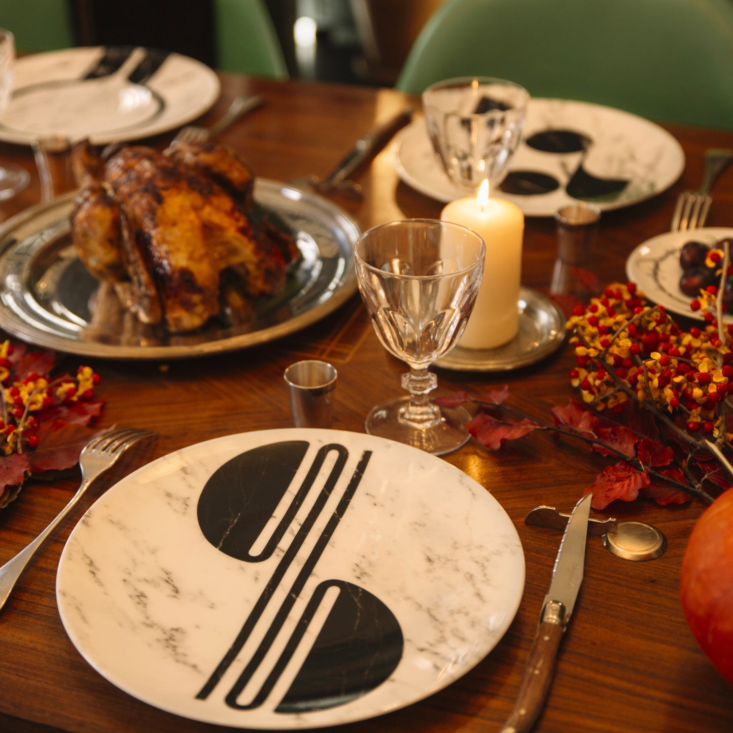 Paradis Marbré - Dinner Plate × 3