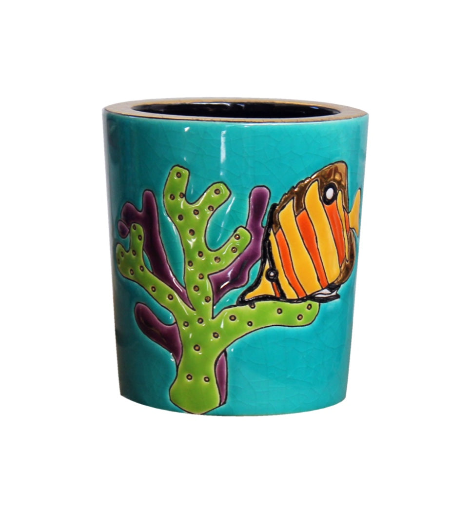 Aqua Tropical - Candle Pot