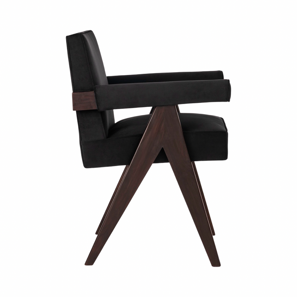 Pierre Jeanneret  - Fabric King Chair