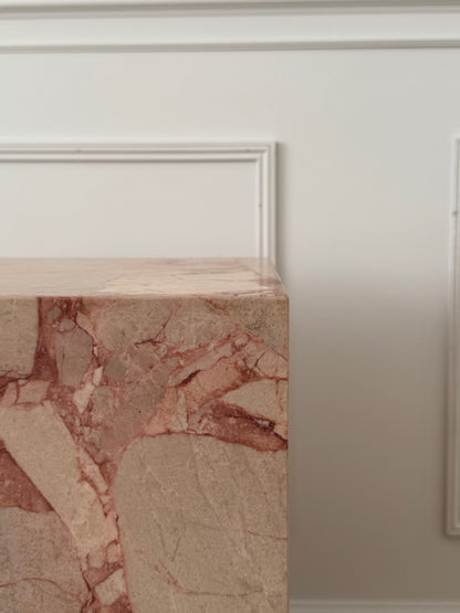 Pink Rose - Cubic Sidetable