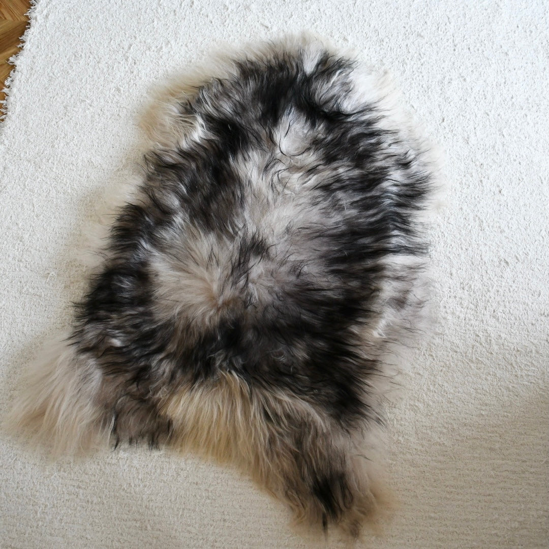 Icelandic Sheepskin - Mouflon Black - Straight