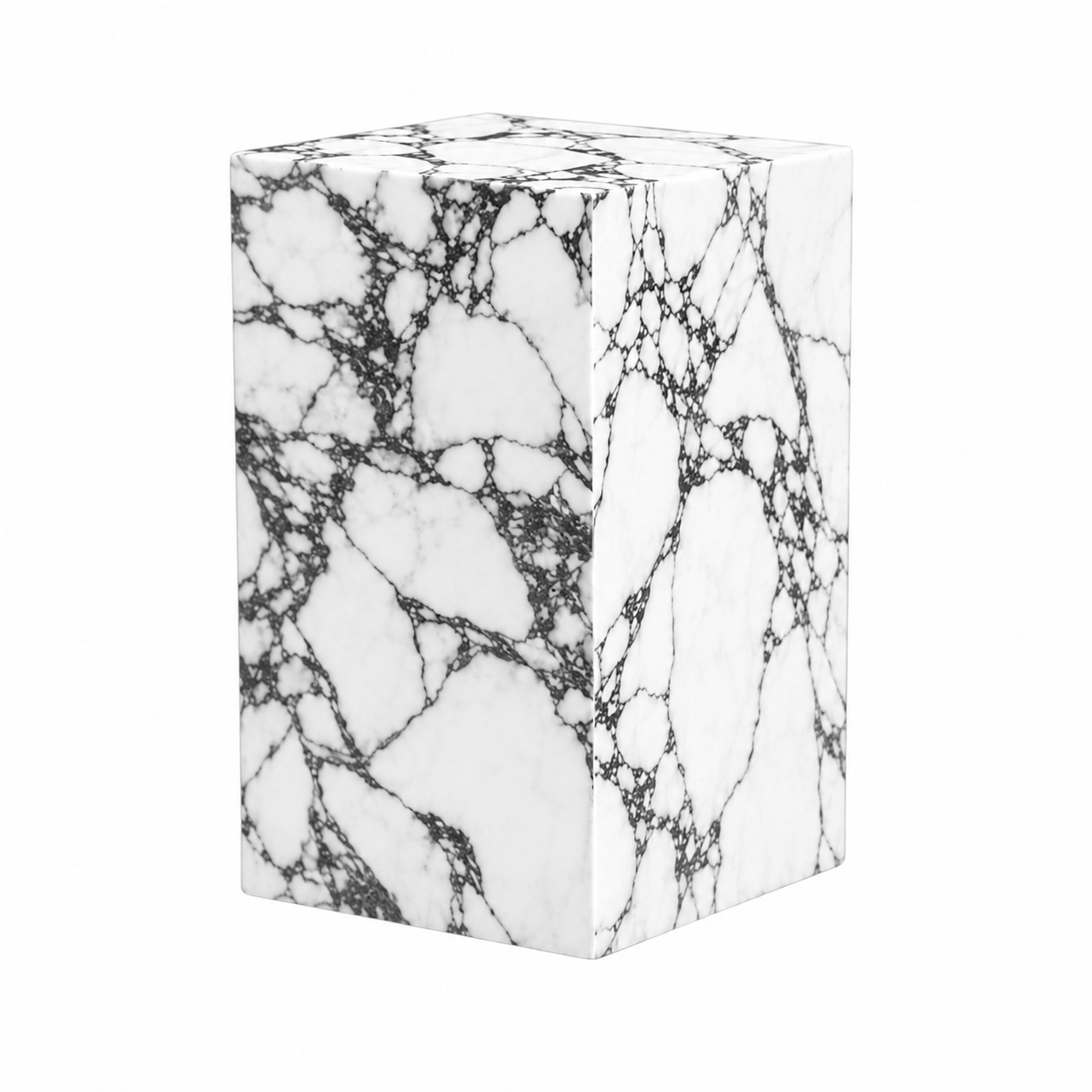 Arabescato - Cubic Sidetable