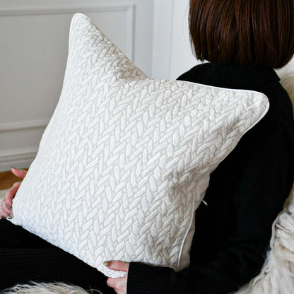 Vanilla Jacquard - Cushion
