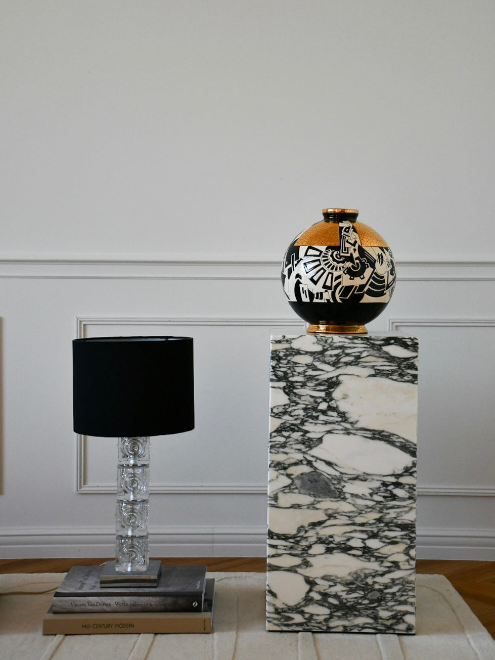Arabescato - Cubic Sidetable
