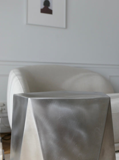 Facet Stainless Sidetable