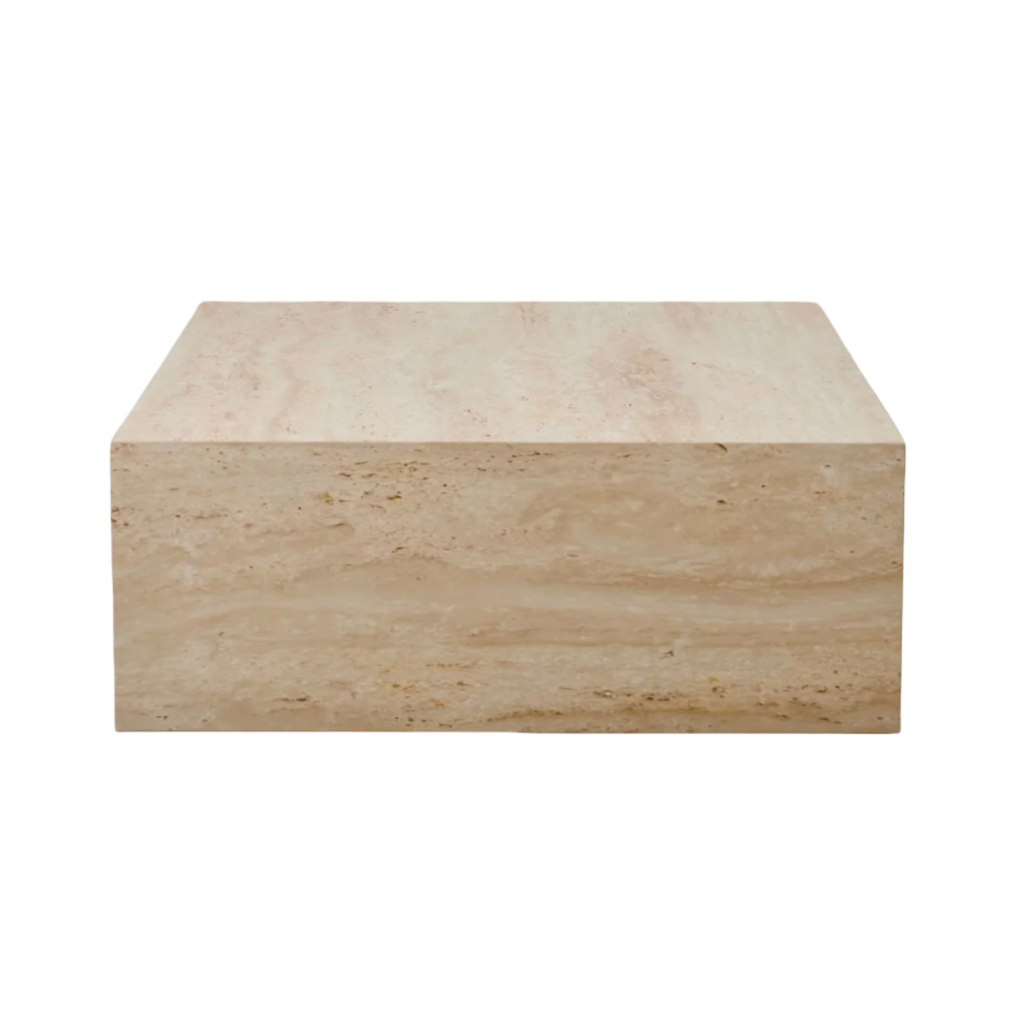 Travertine - Cubic Coffee Table