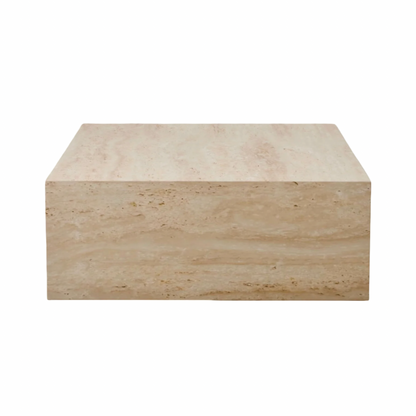 Travertine - Cubic Coffee Table
