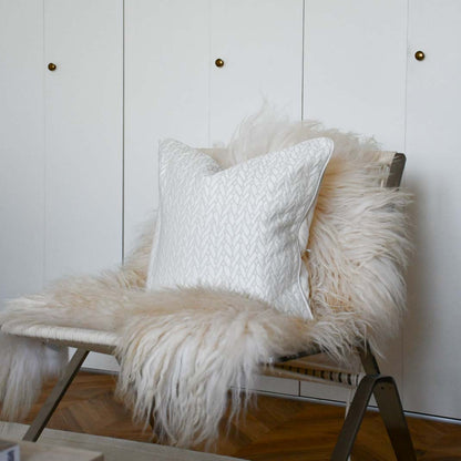 Vanilla Jacquard - Cushion