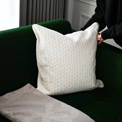 Vanilla Jacquard - Cushion