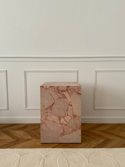 Pink Rose - Cubic Sidetable