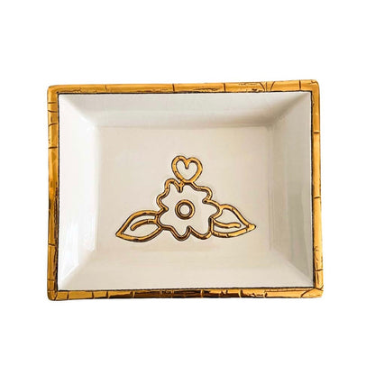 Longwy - Tray - Gold