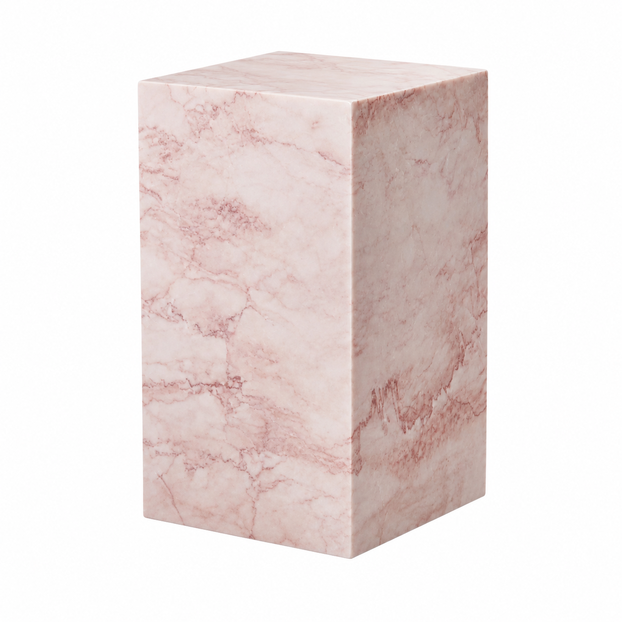 Pink Rose - Cubic Sidetable