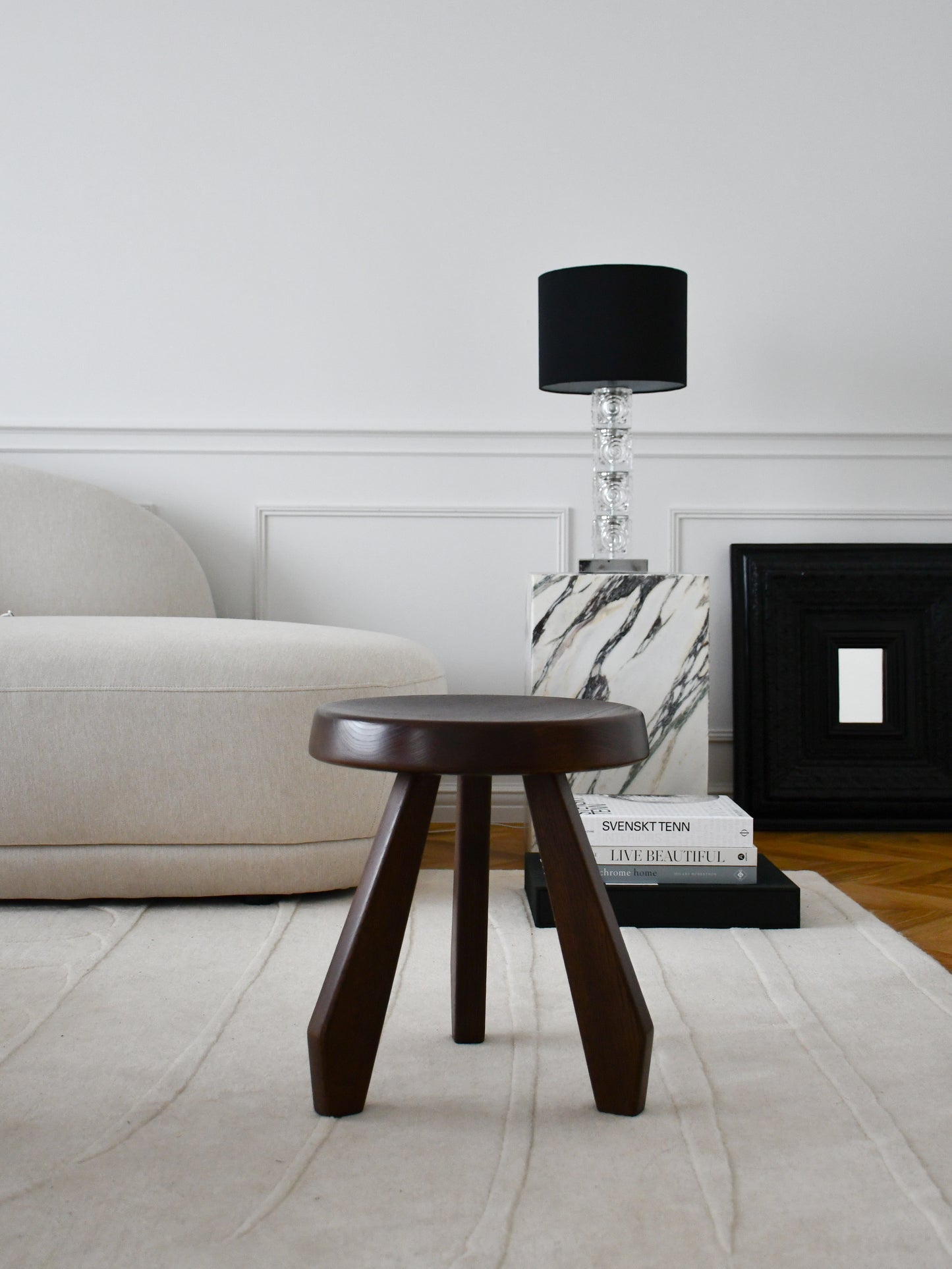 Charlotte Perriand - Faceted Stool