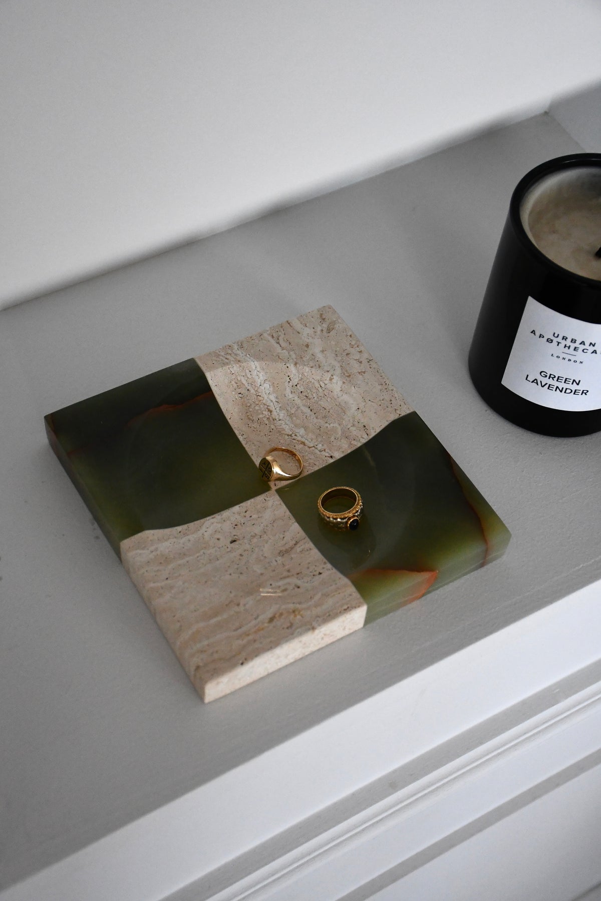 Marble Checker - Tray