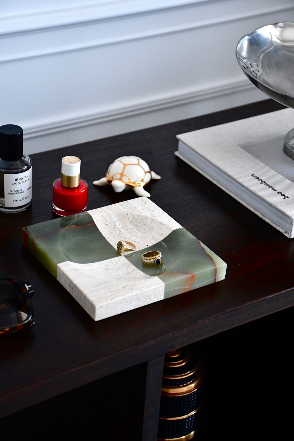 Marble Checker - Tray