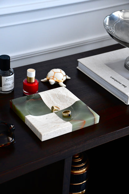 Marble Checker - Tray