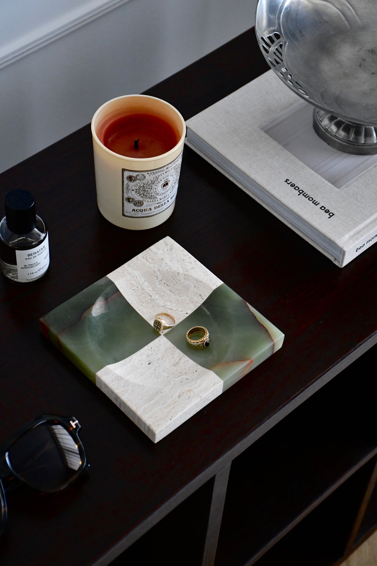 Marble Checker - Tray