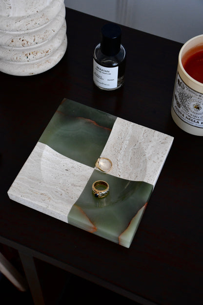 Marble Checker - Tray