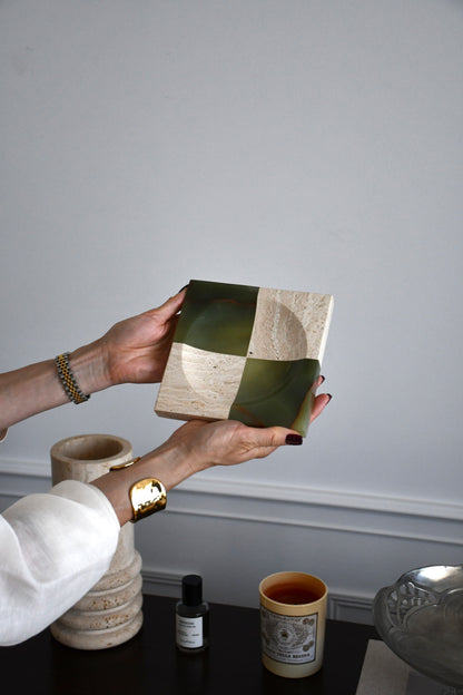 Marble Checker - Tray