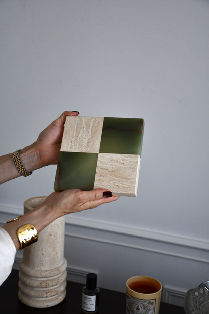 Marble Checker - Tray