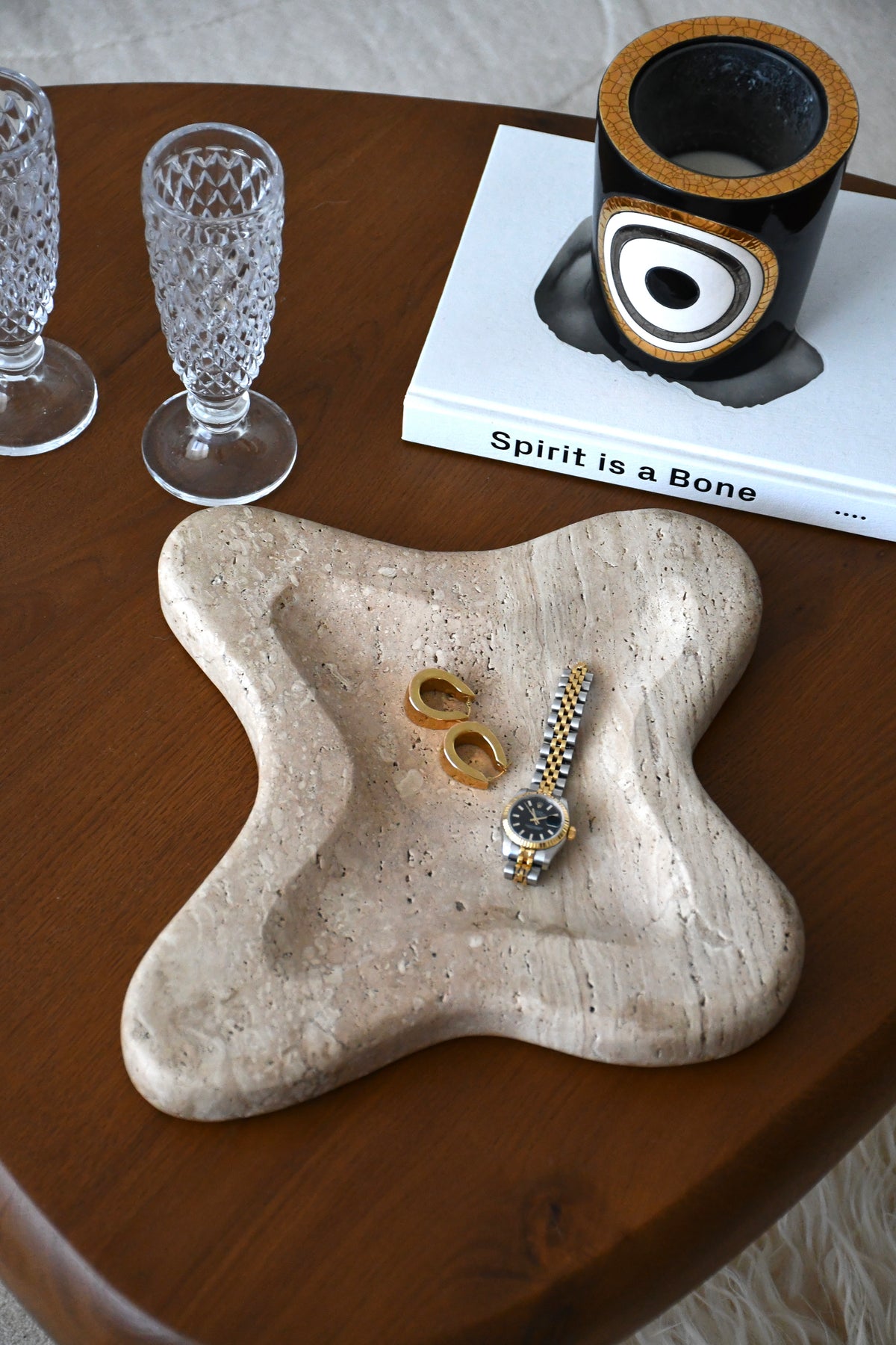 Travertine - Aster Tray