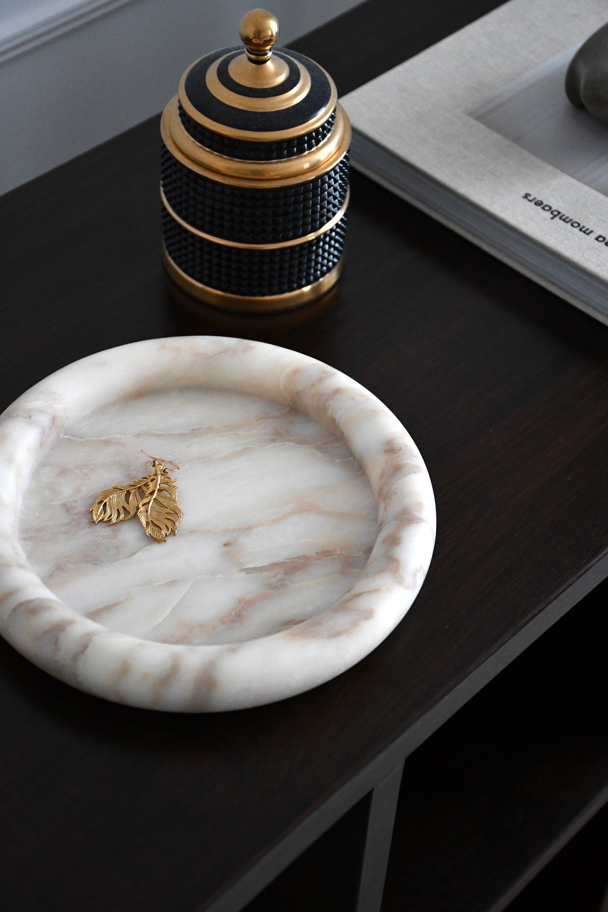 Calacatta Gold - Round Tray