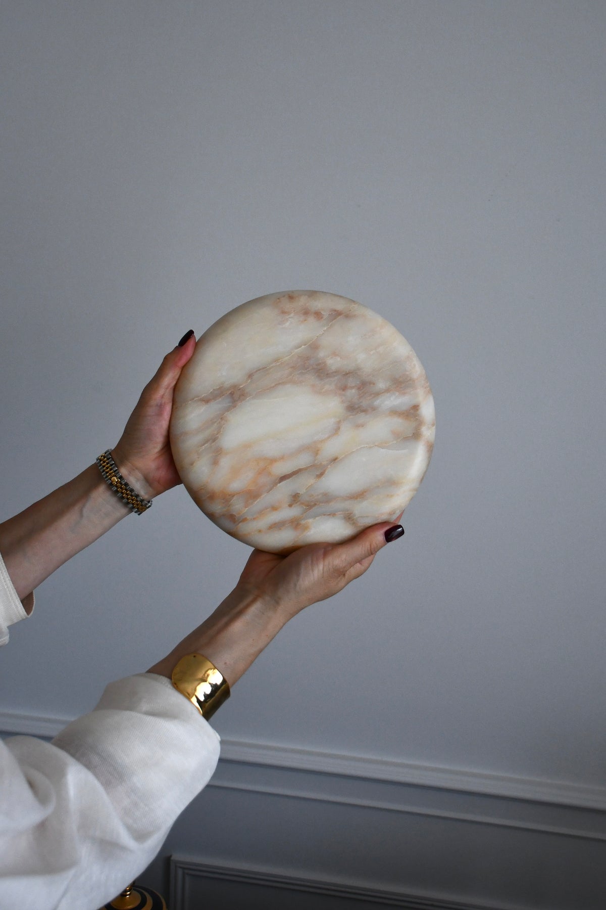 Calacatta Gold - Round Tray