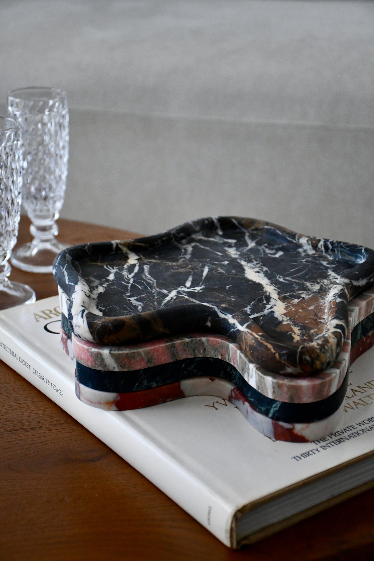 Portoro Gold - Irregular Tray