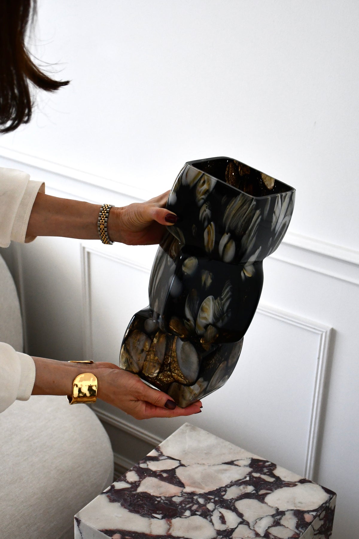 Twist Cube - Vase