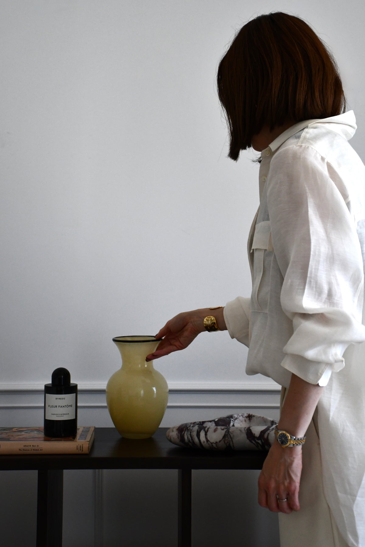 Ivory Grass - Vase