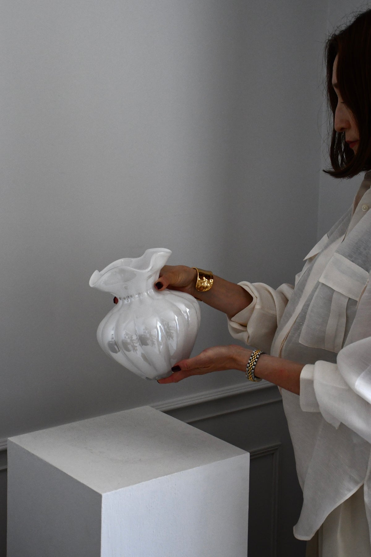 Pearl Glass - Vase
