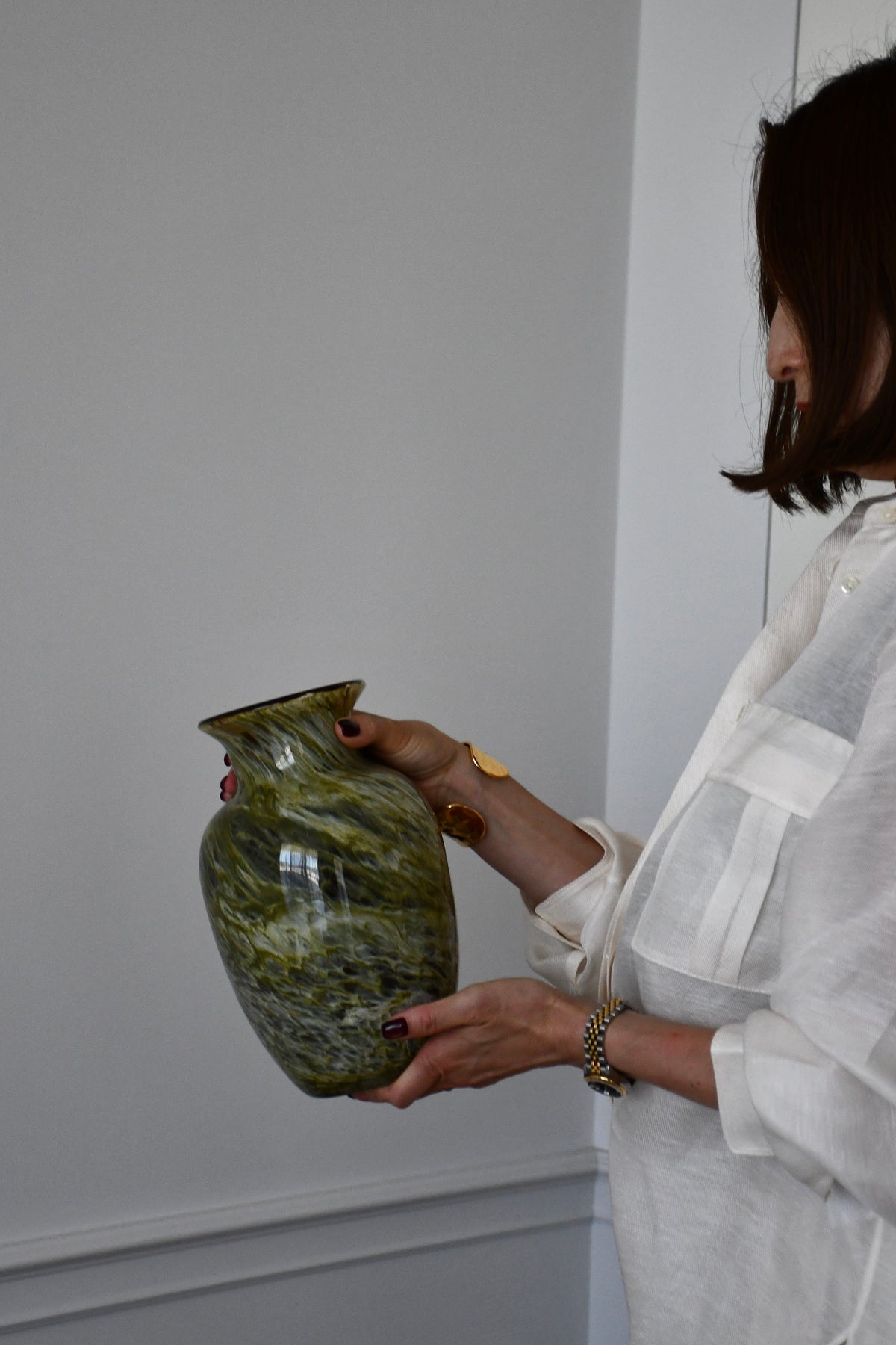 Swirl Glass - Vase