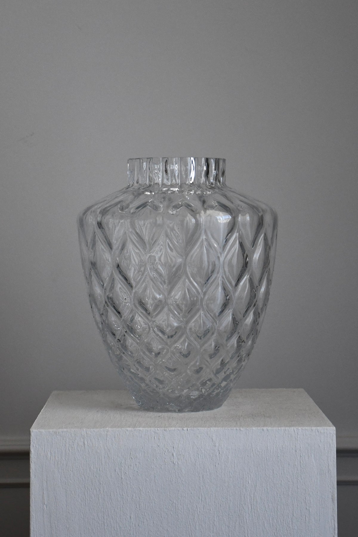Embossed Glass - Vase