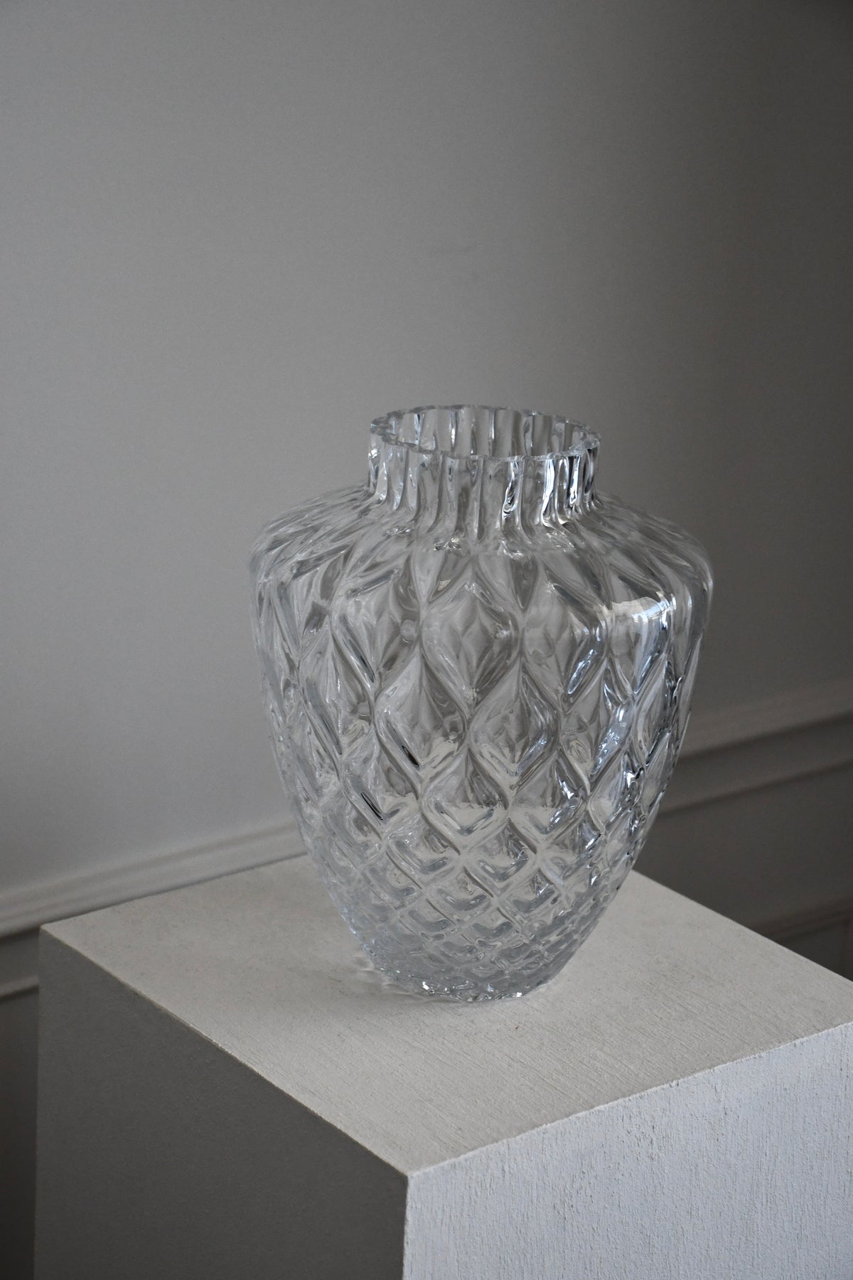 Embossed Glass - Vase